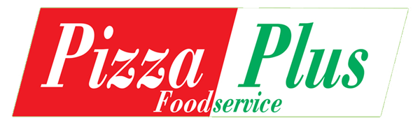 Pizza Plus Foodservice logo — manufacturer of the Piegatta Calzone and wholemeal cheese and tomato pizza slabs stocked by Rylance Farm Foodservice